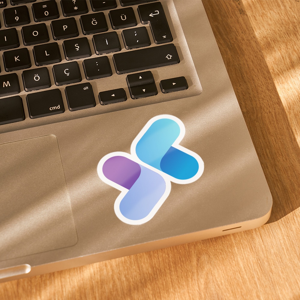 Logokleeps Macbook arvutil