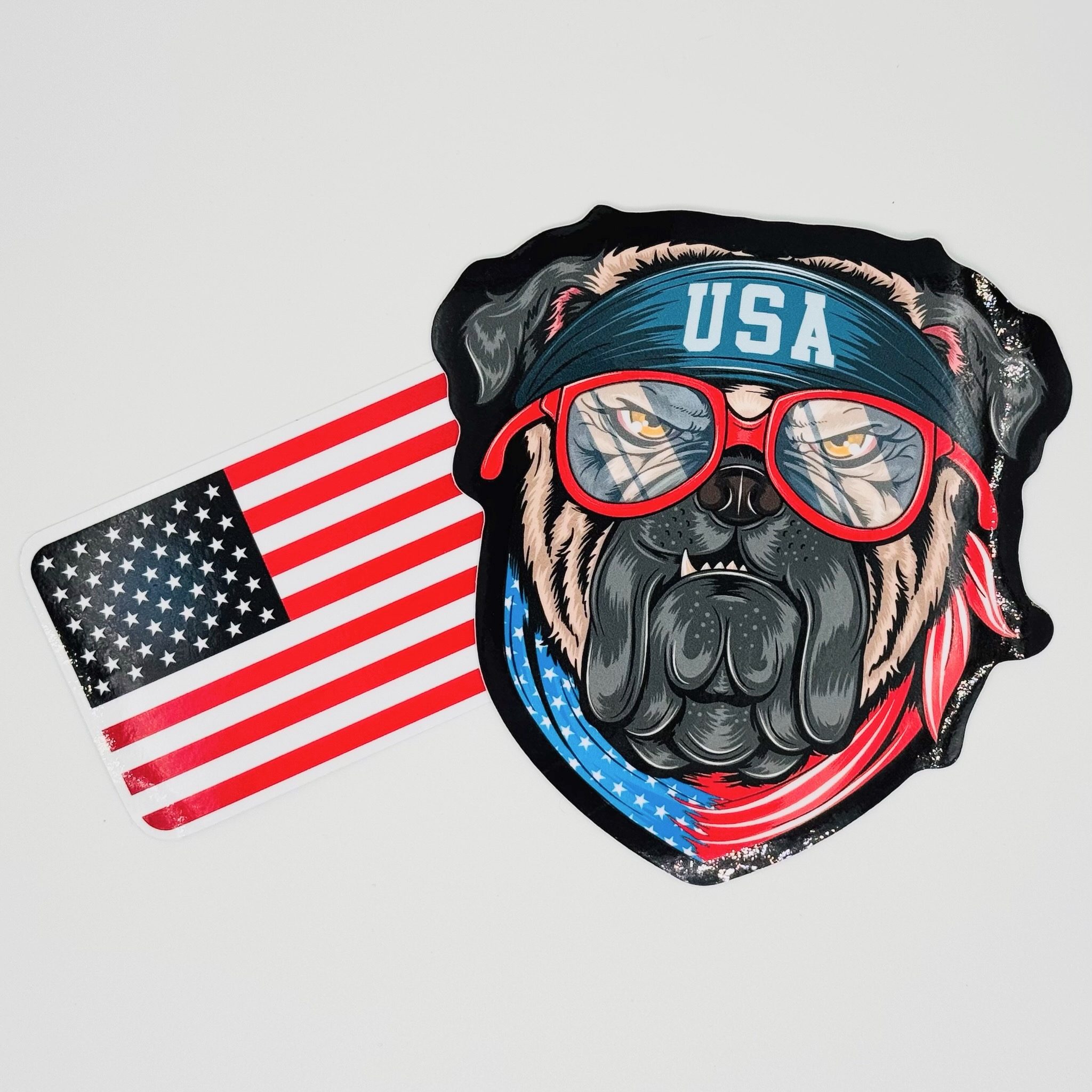 USA lipp ja USA koer