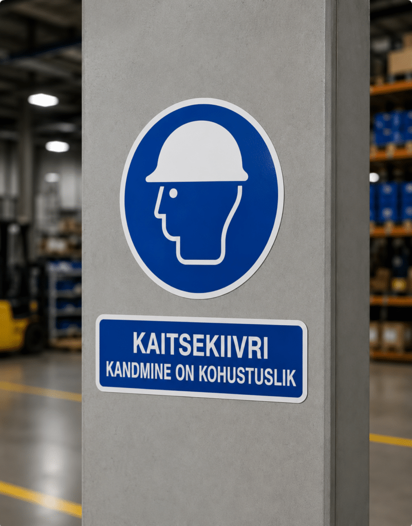 safety sticker